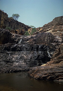Twin Falls<br>Kakadu National Park<br>Northern Territory, Australia: Twin Falls, Northern Territory, Australia
: The Natural Order; Geological Formations.